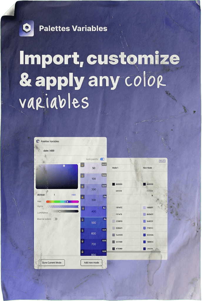 Palettes & Variables